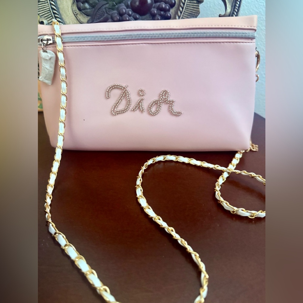 Dior beaded Pink Crossbody Bag